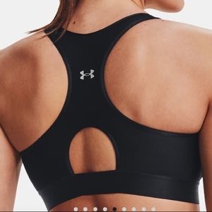NWT Under Armour Mid Keyhole Bra